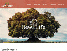 Tablet Screenshot of newlifebarre.org